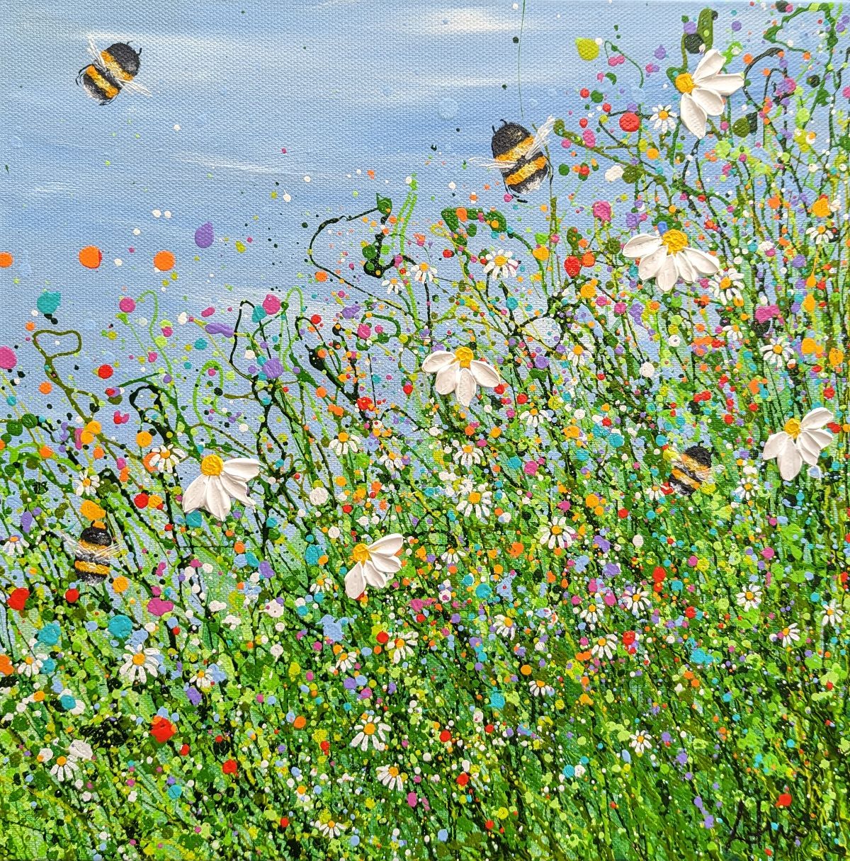 Bumbling Meadows 2 by Lucy Moore