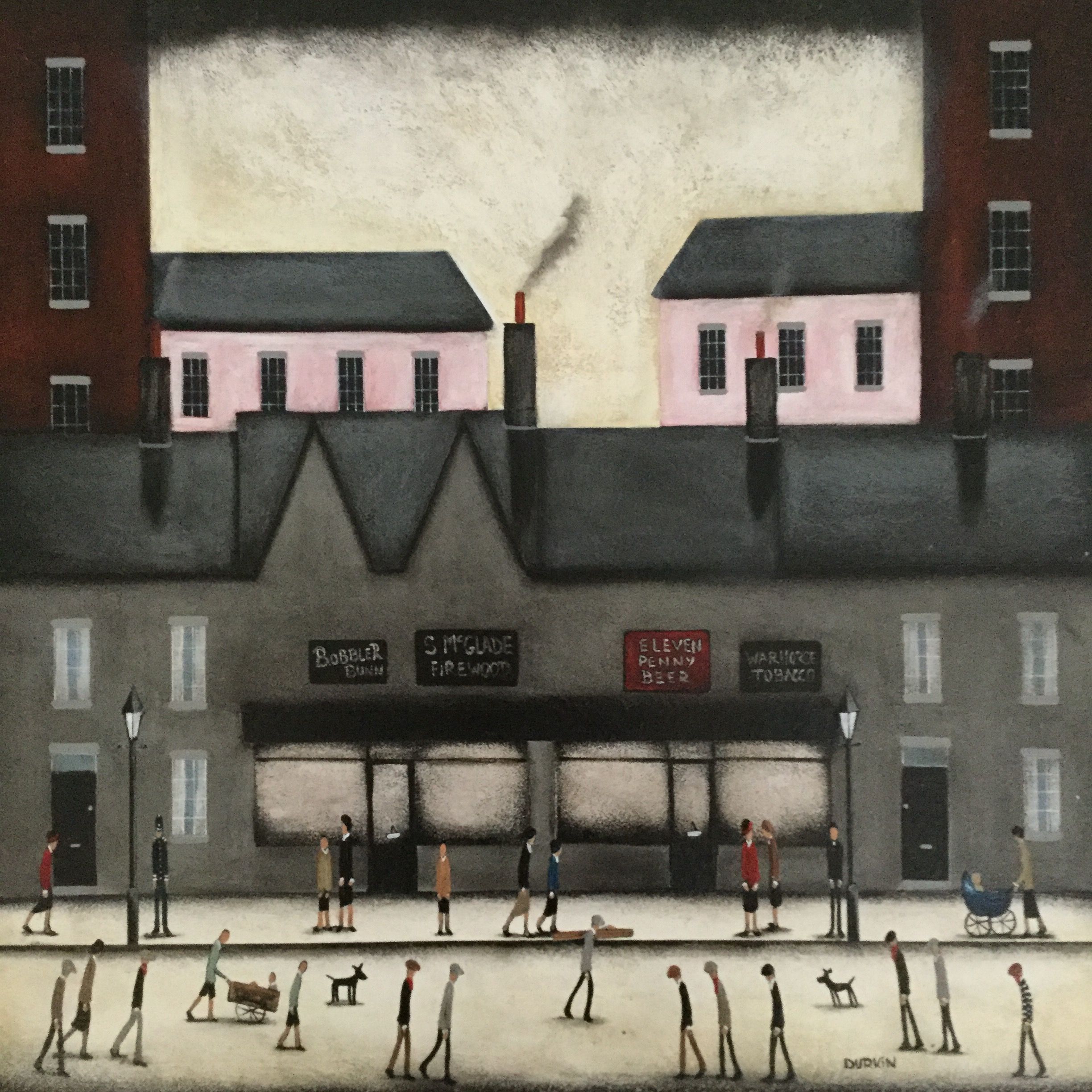 Bustling Highstreet by Sean Durkin