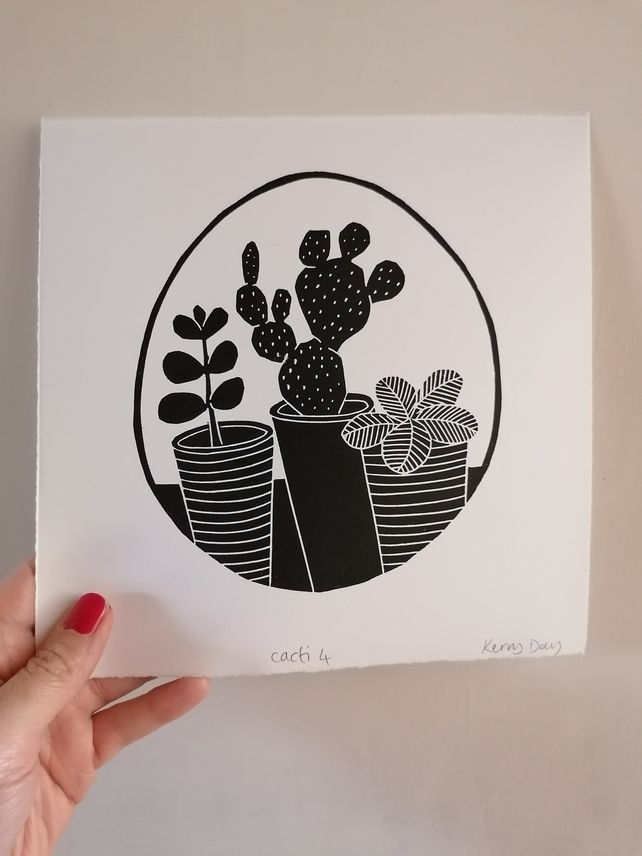 Cacti 4 by Kerry Day