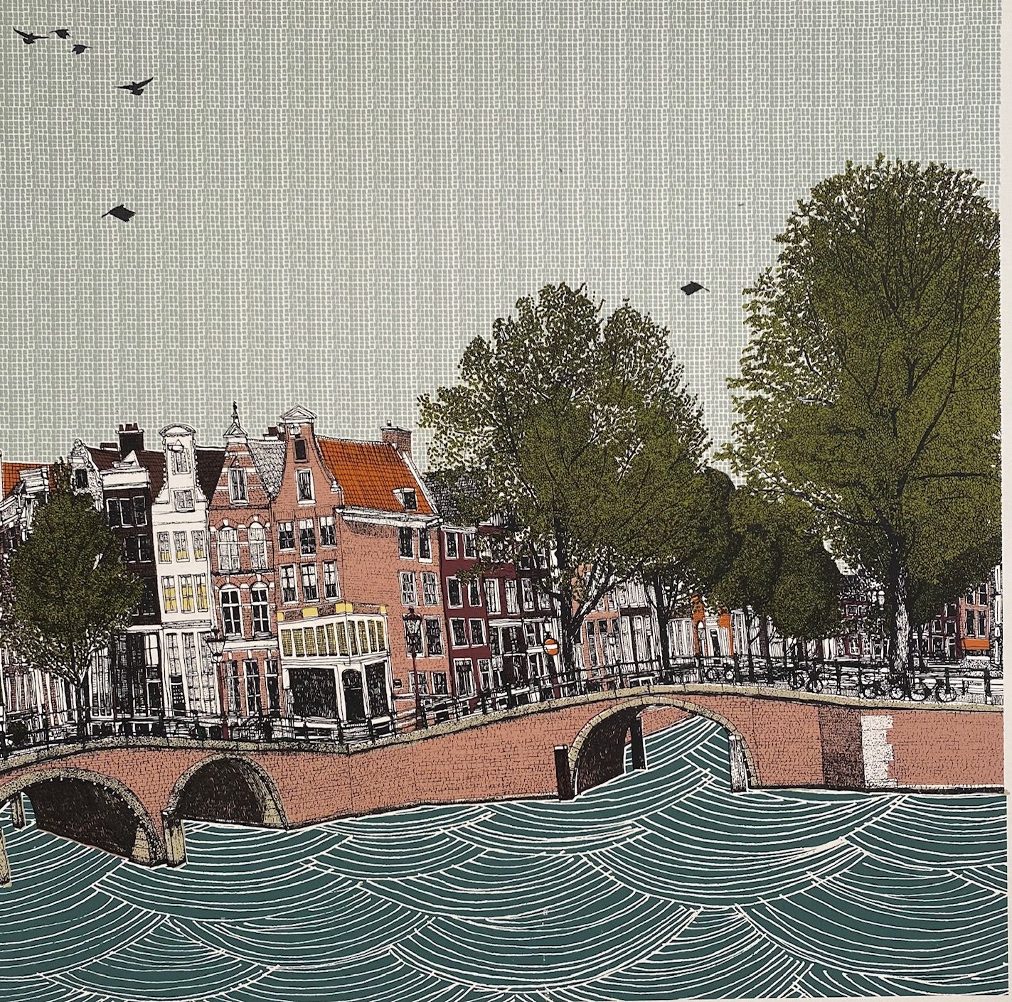 Canal Ring, Amsterdam by Clare Halifax