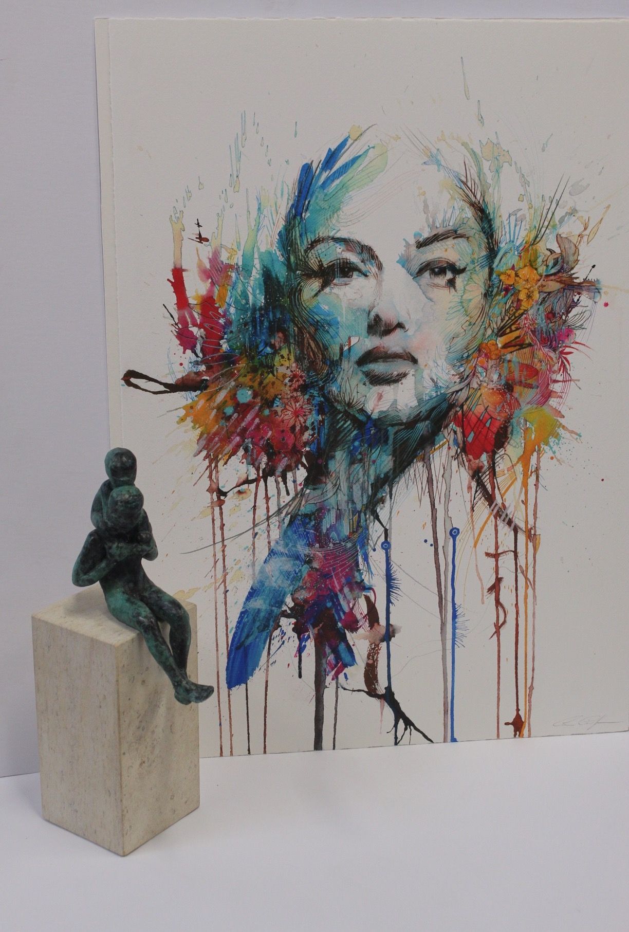 The Butterfly Effect by Carne Griffiths - Secondary Image