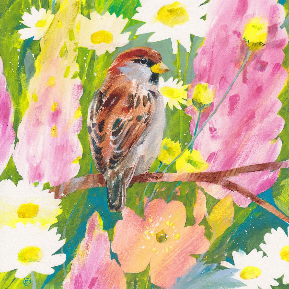 Summer Sparrow by carolyn carter