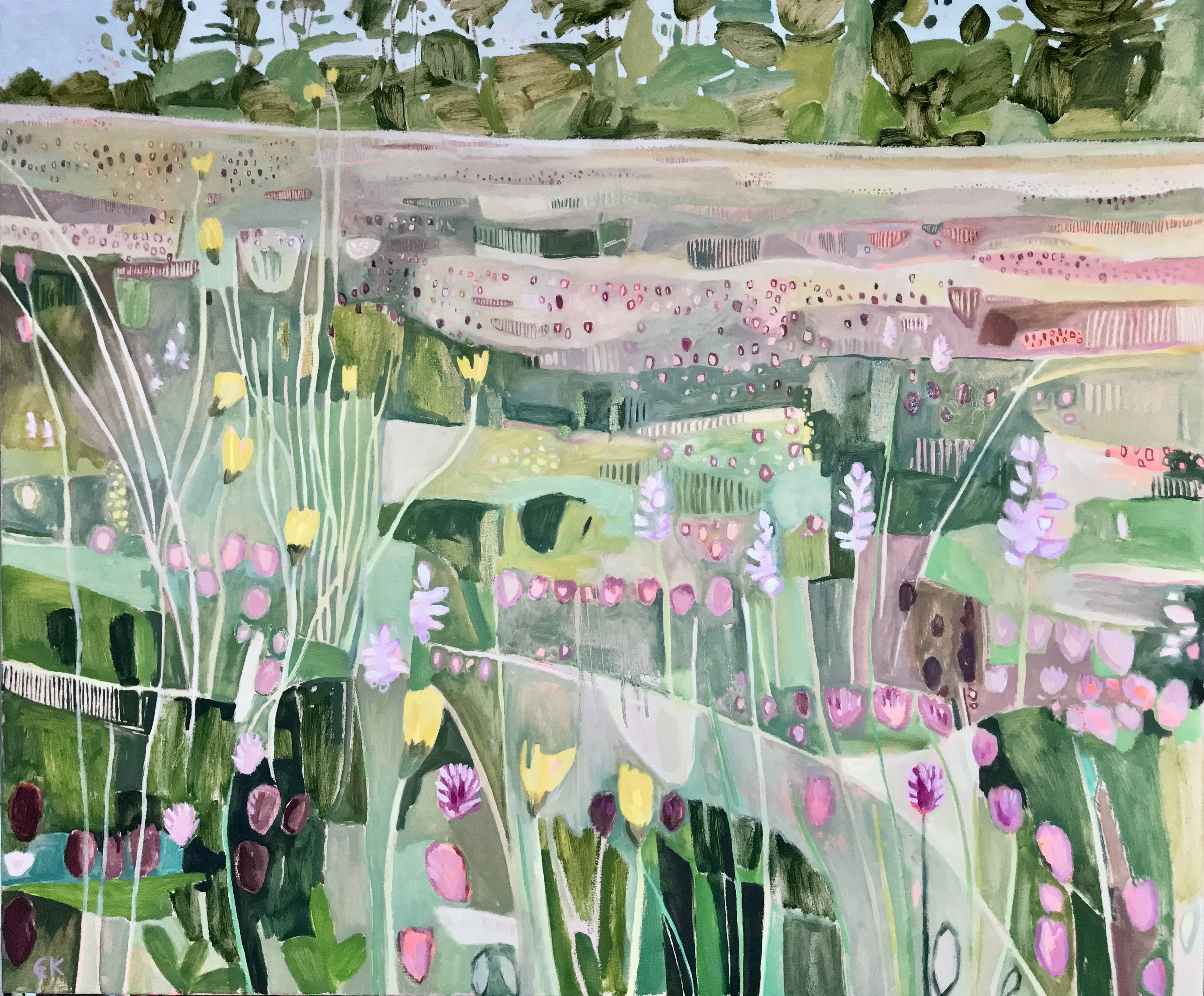 Orchid Meadow Revival by Elaine Kazimierczuk