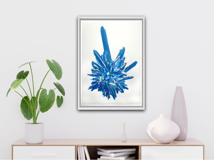 Blue Gemstone by Chris Keegan - Secondary Image