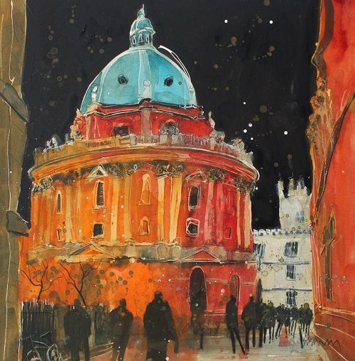 Evening, Radcliffe Camera Oxford by Susan Brown