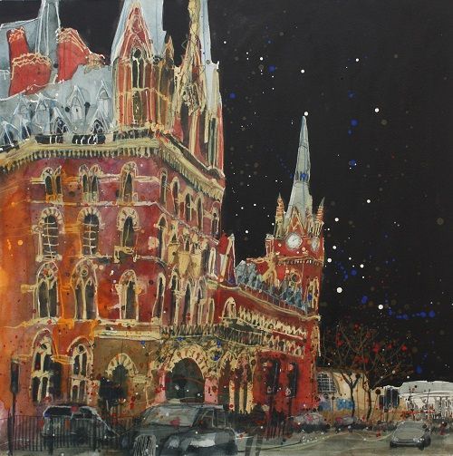 St Pancras, London, Gothic revival by Susan Brown