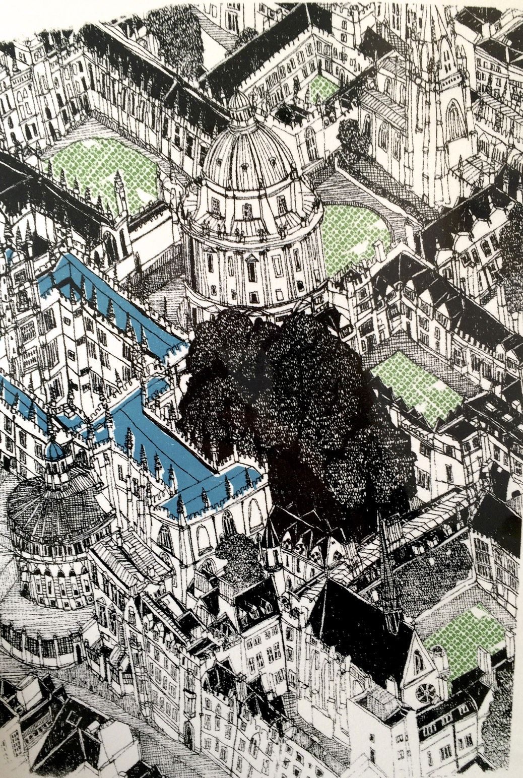 A Little Overlook of Oxford by Clare Halifax
