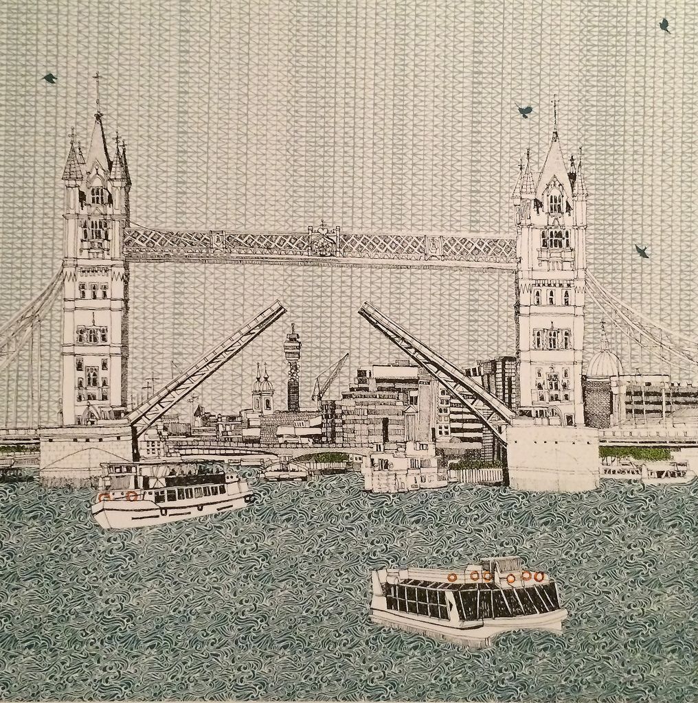 Tower Bridge by Clare Halifax