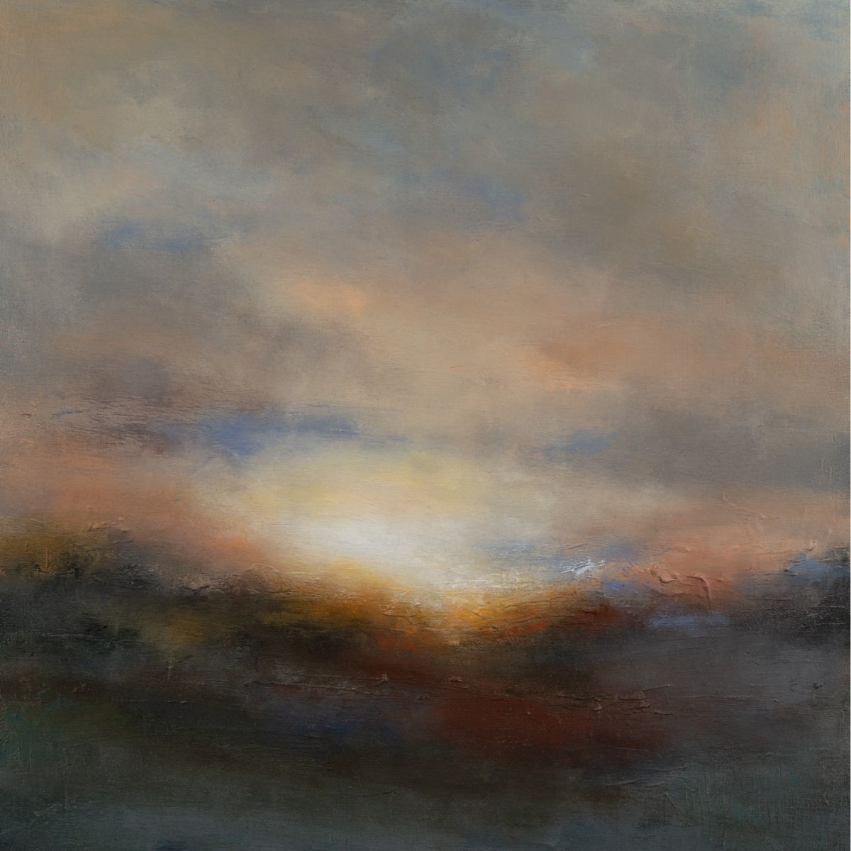 Cold Sunset by Mary Burtenshaw