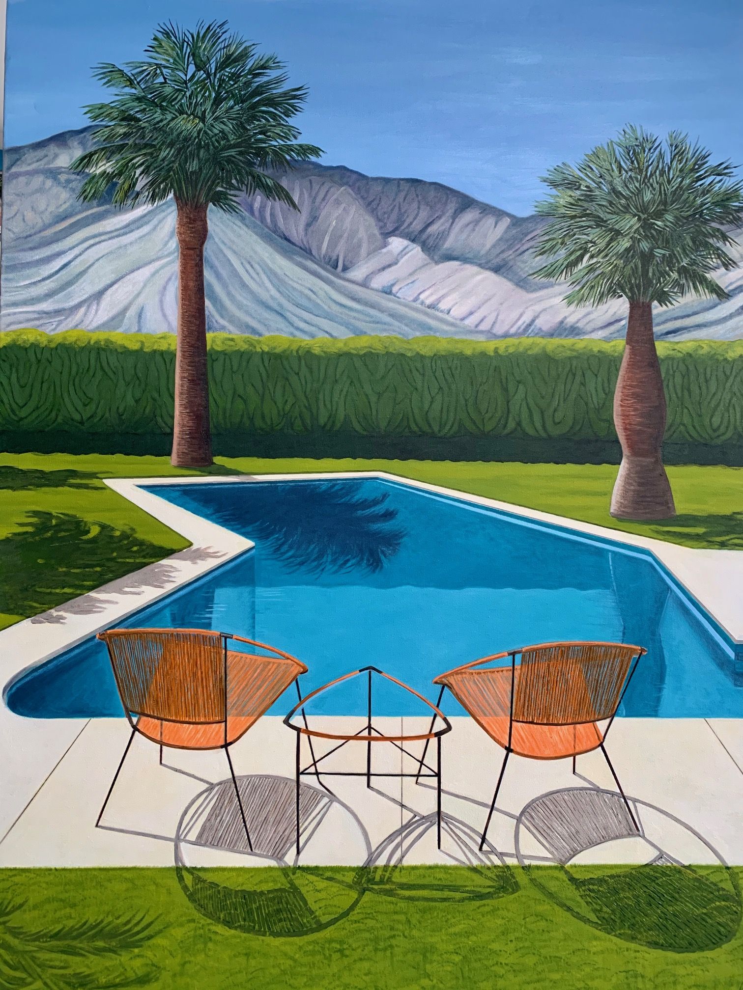 Come And Sit By The Pool by Karen Lynn