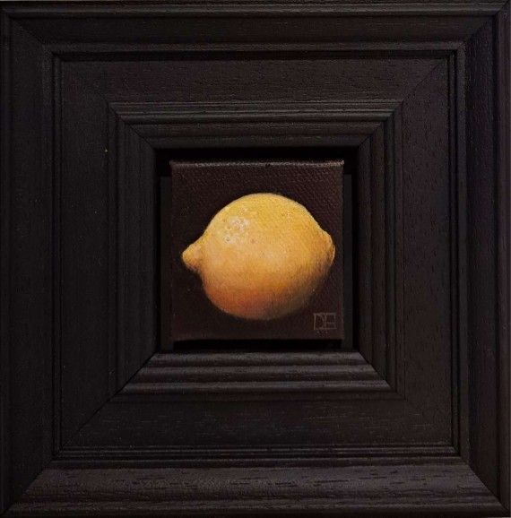 Pocket Round Yellow Lemon by Dani Humberstone - Secondary Image