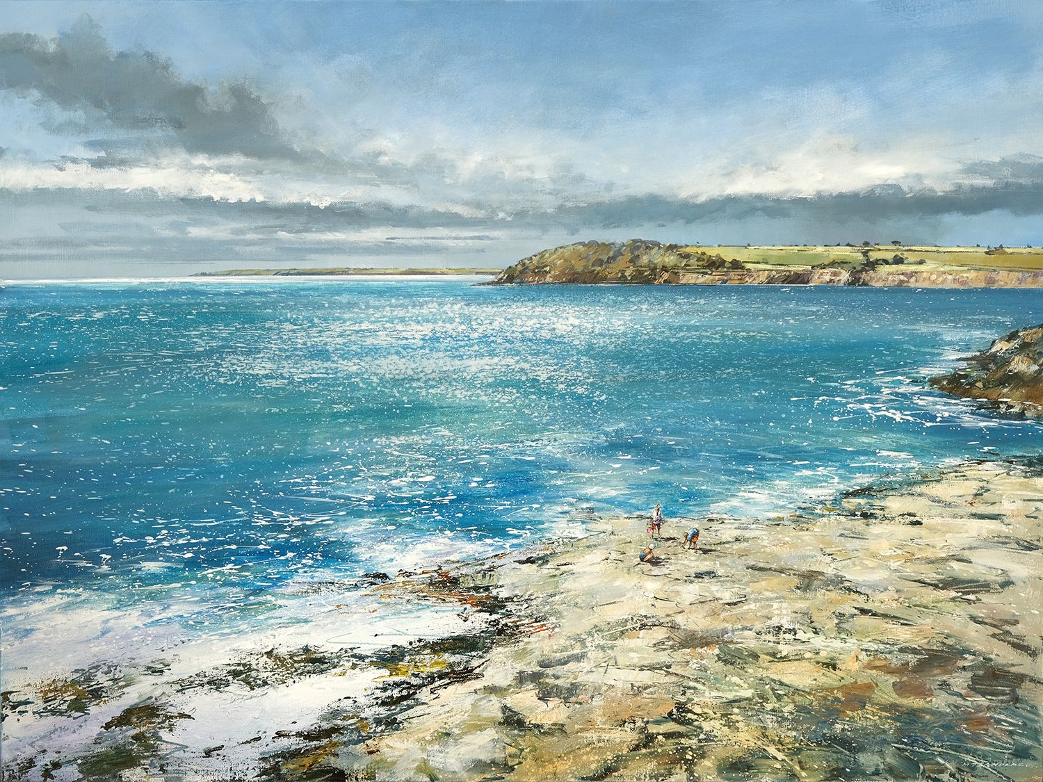Cornish Headland by Michael Sanders