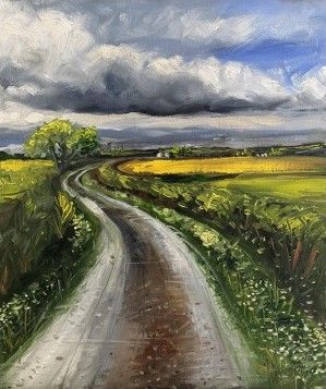 Country Road in Cotswold by Tushar Sabale