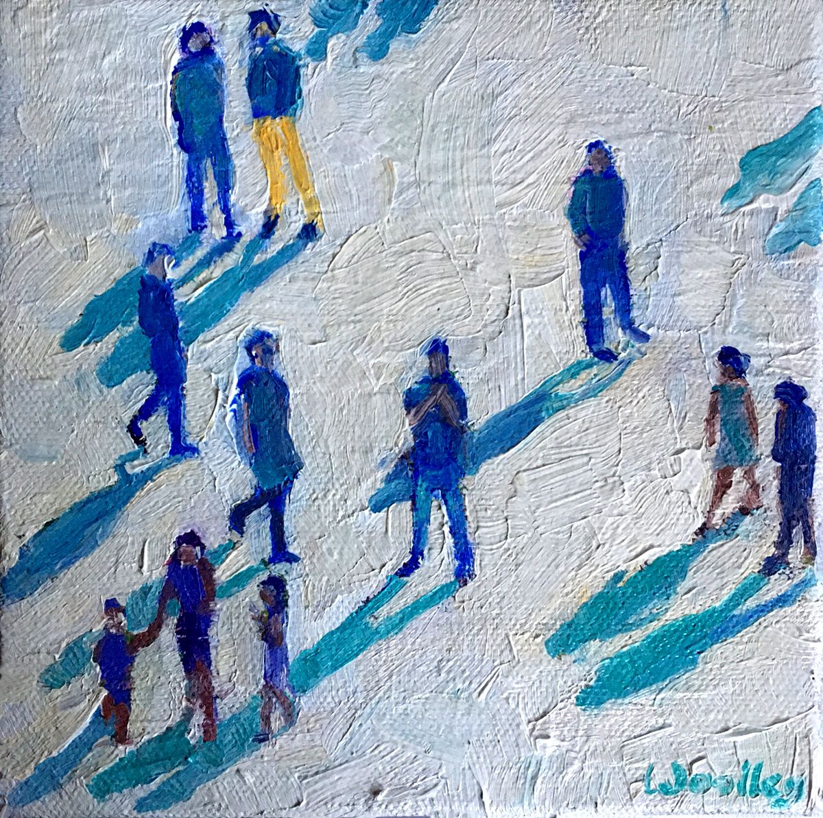 Blue Shadows by Eleanor Woolley