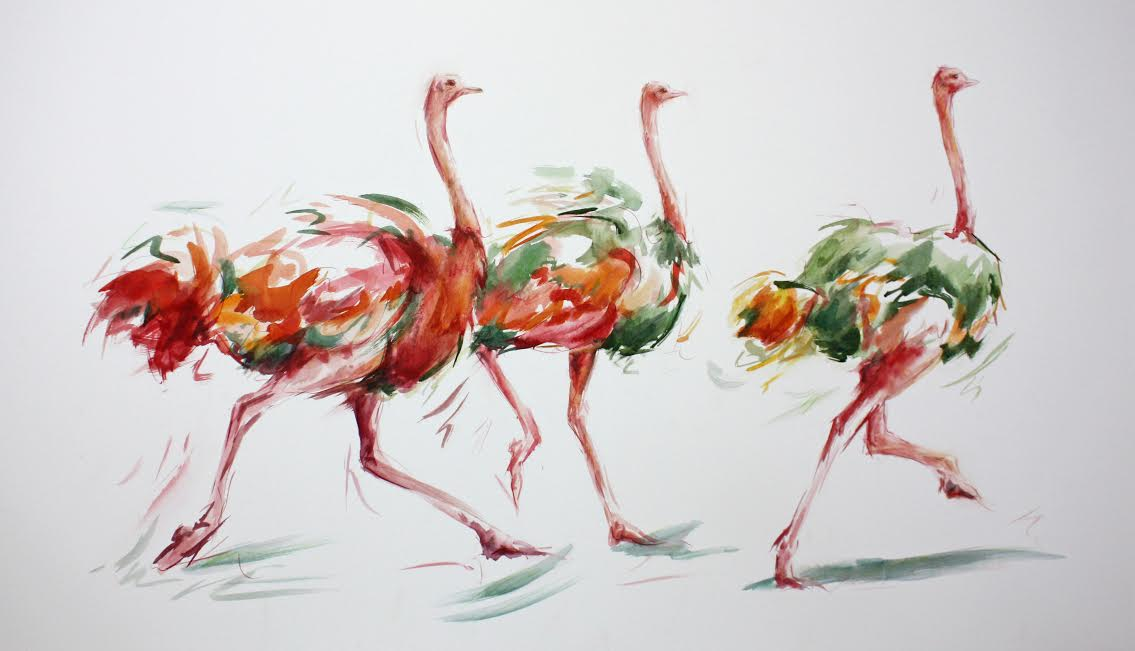Dancing Trio by Annabel Pope