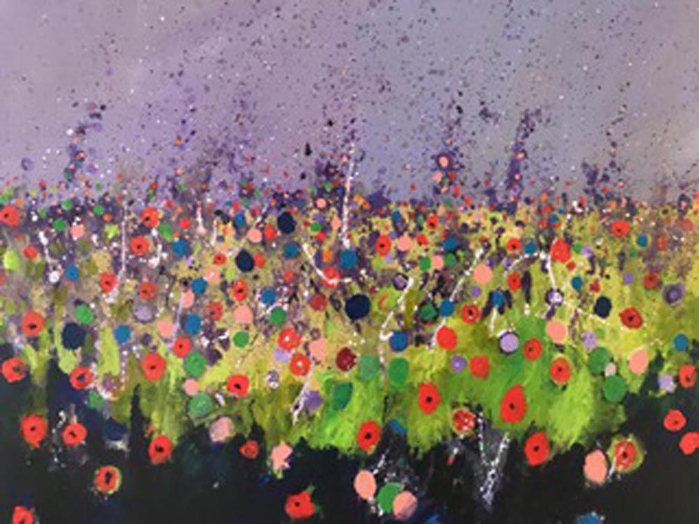 Abundant Spring Flowers by David Wheeler