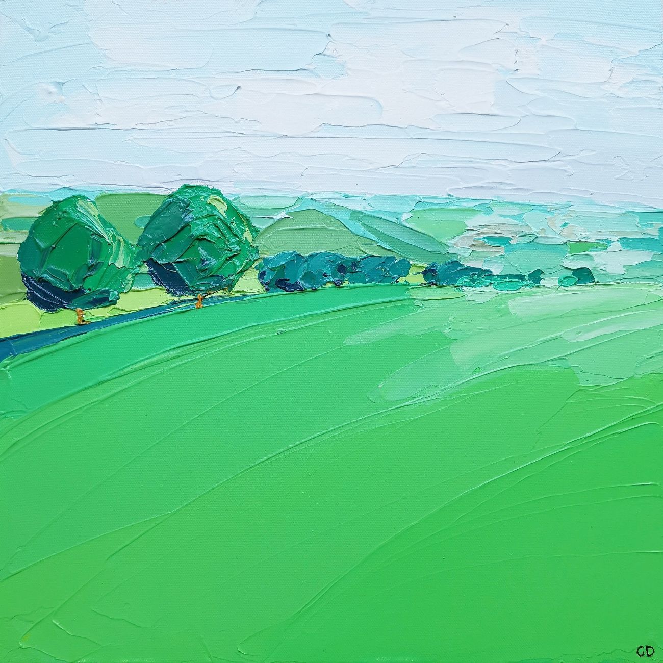 Dowdeswell Fields by Georgie Dowling