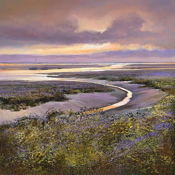 Dusk at Morston by Michael Sanders
