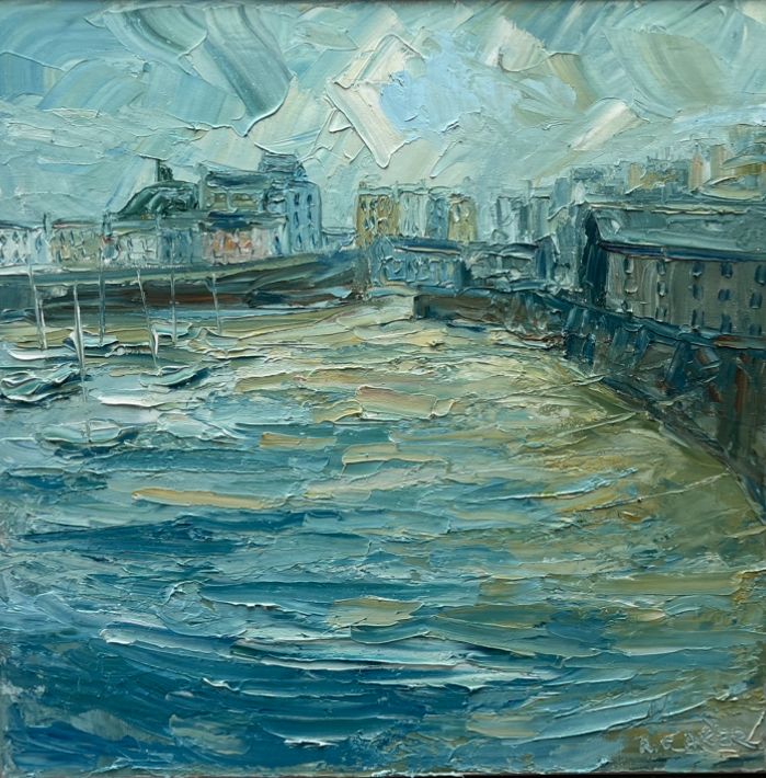 Tenby Harbour by Rupert Aker