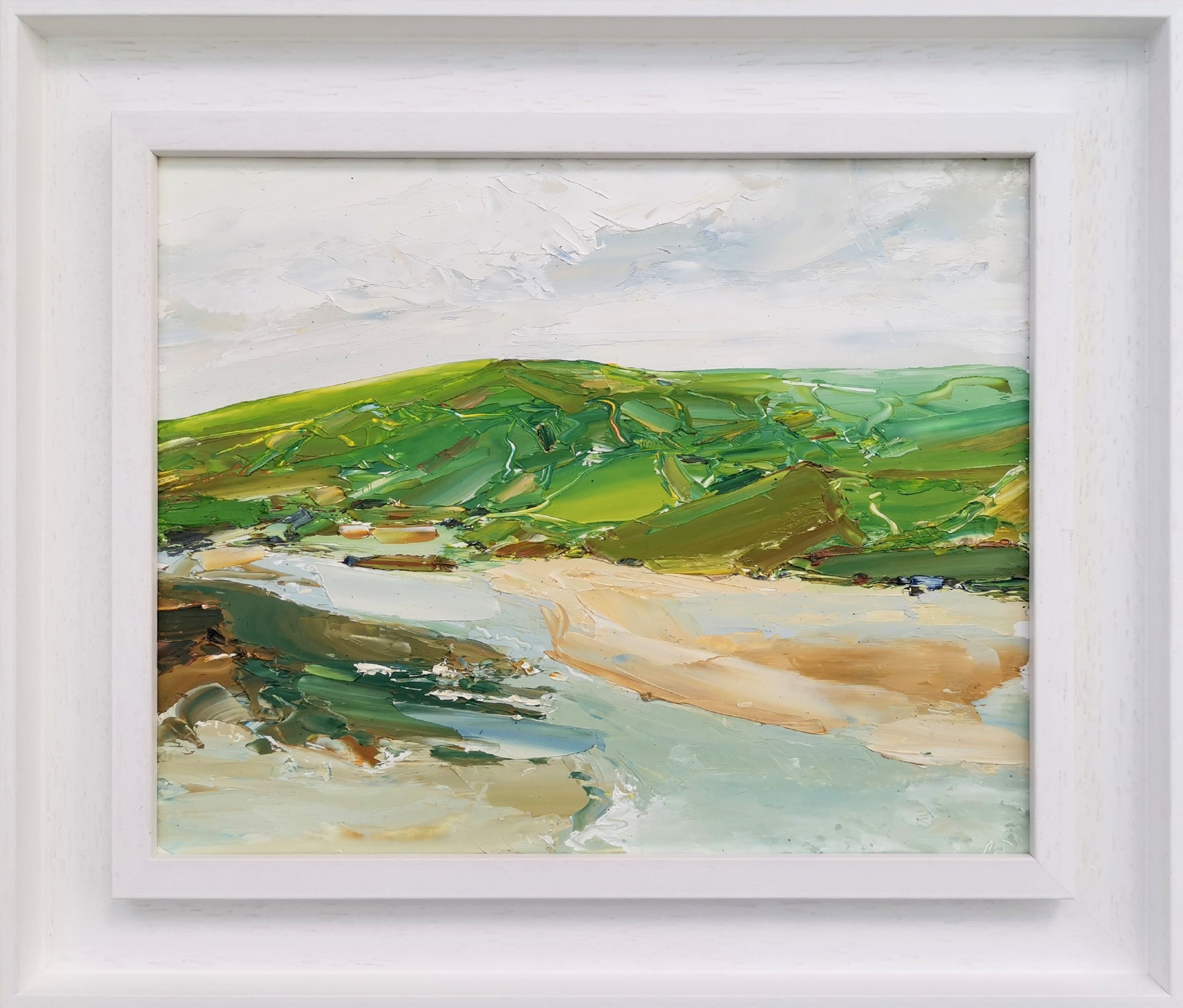 Over the estuary, Gwbert  by Georgie Dowling