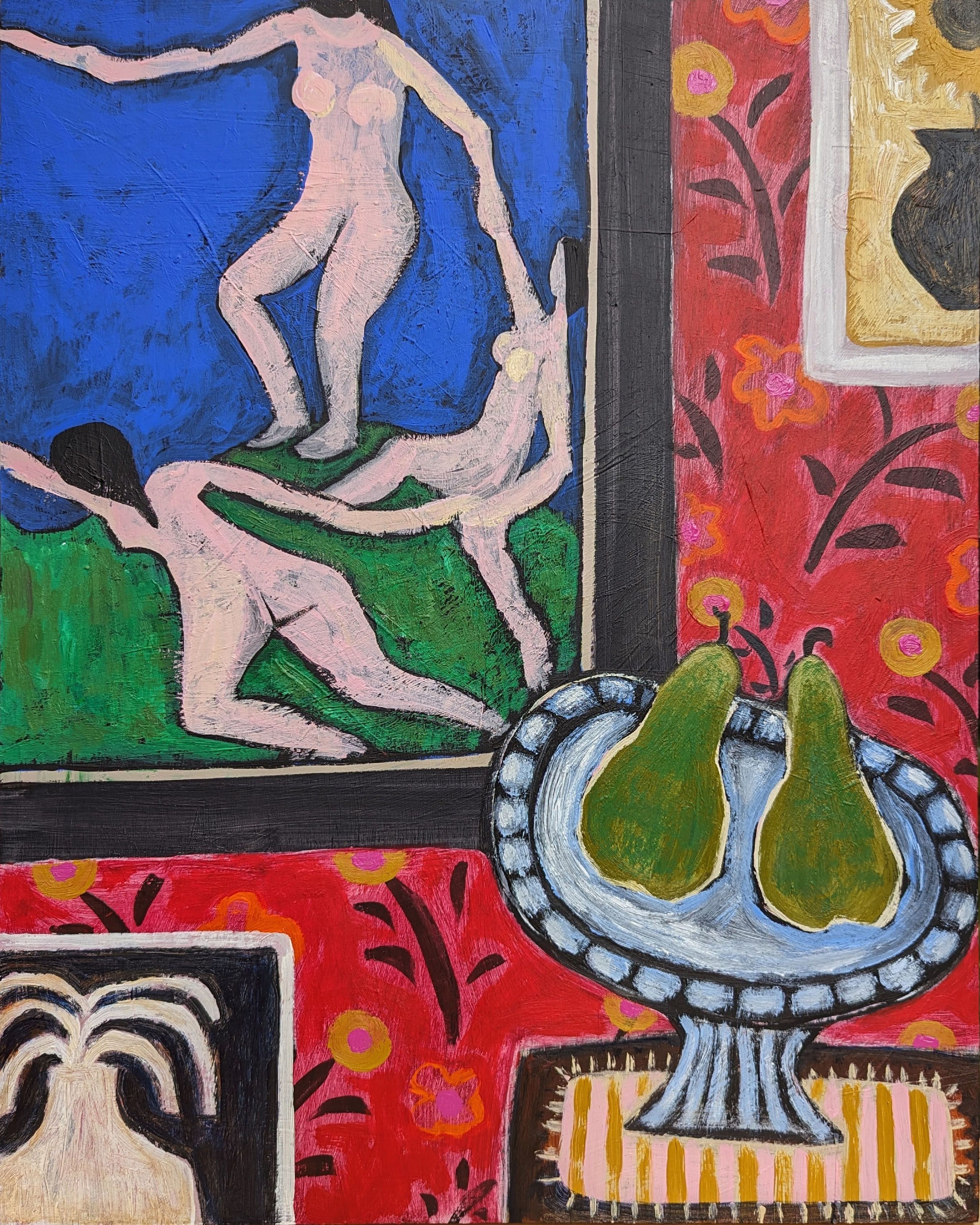 Matisse with Pears by Kerry Louise Bennett