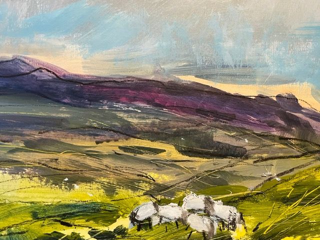 Highland sheep II by Natalie Bird