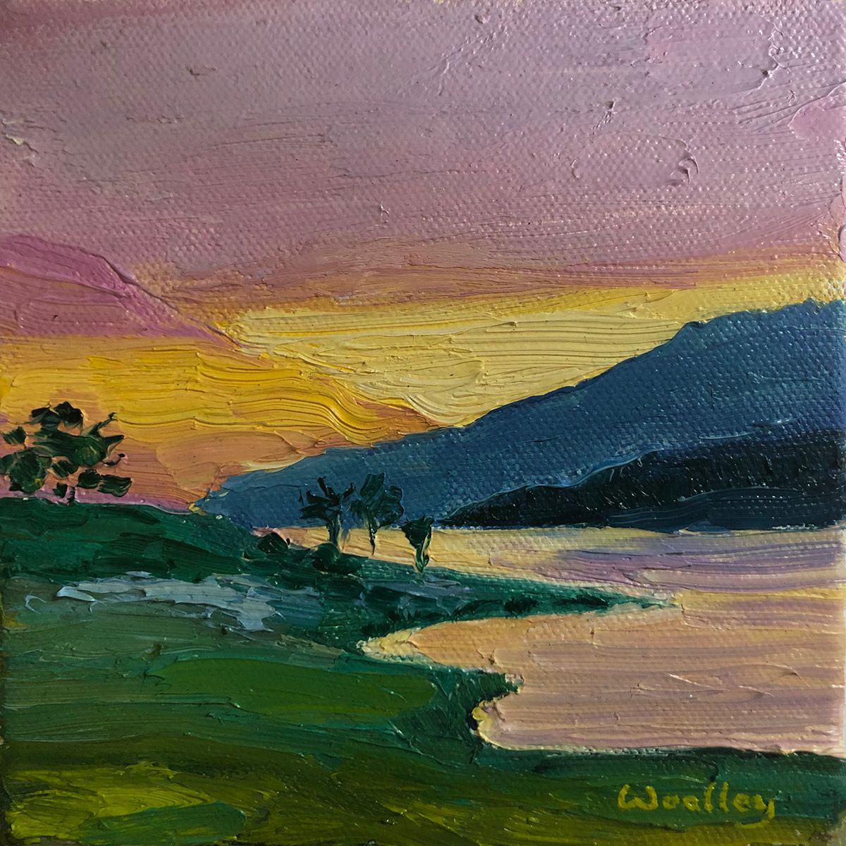 Glencoe Landscape by Eleanor Woolley