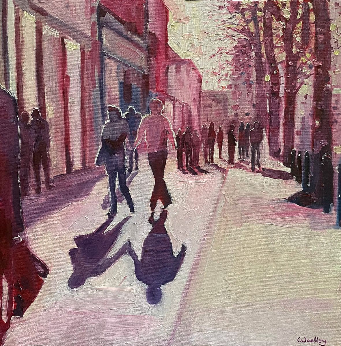 Purple Shadows by Eleanor Woolley
