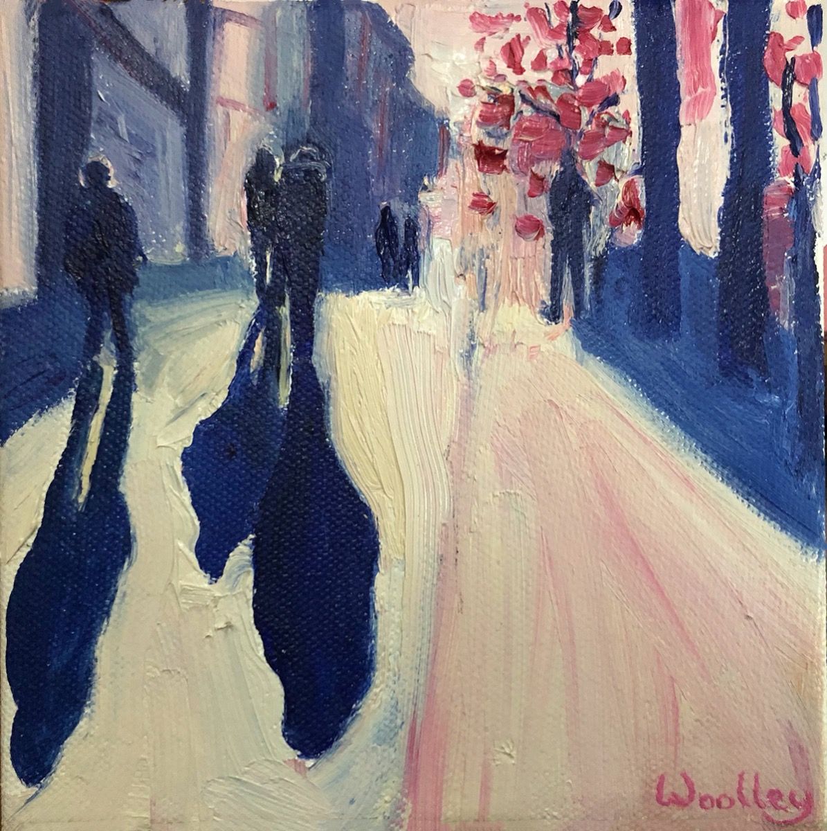 Winter Shadows 38 by Eleanor Woolley