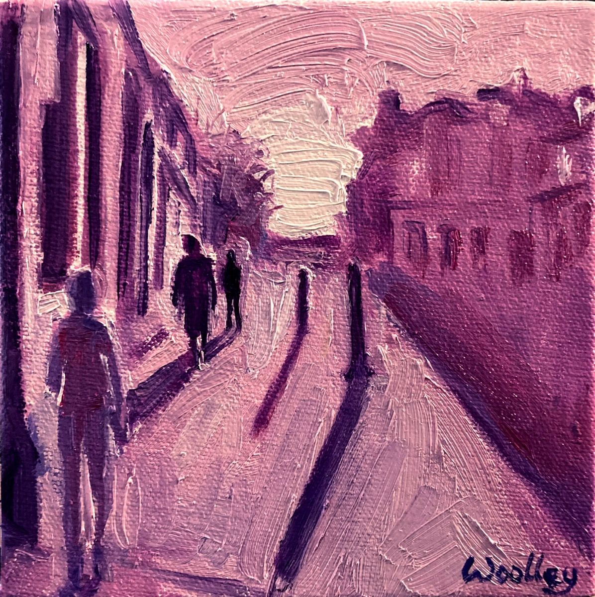 A Wintry Walk Home by Eleanor Woolley