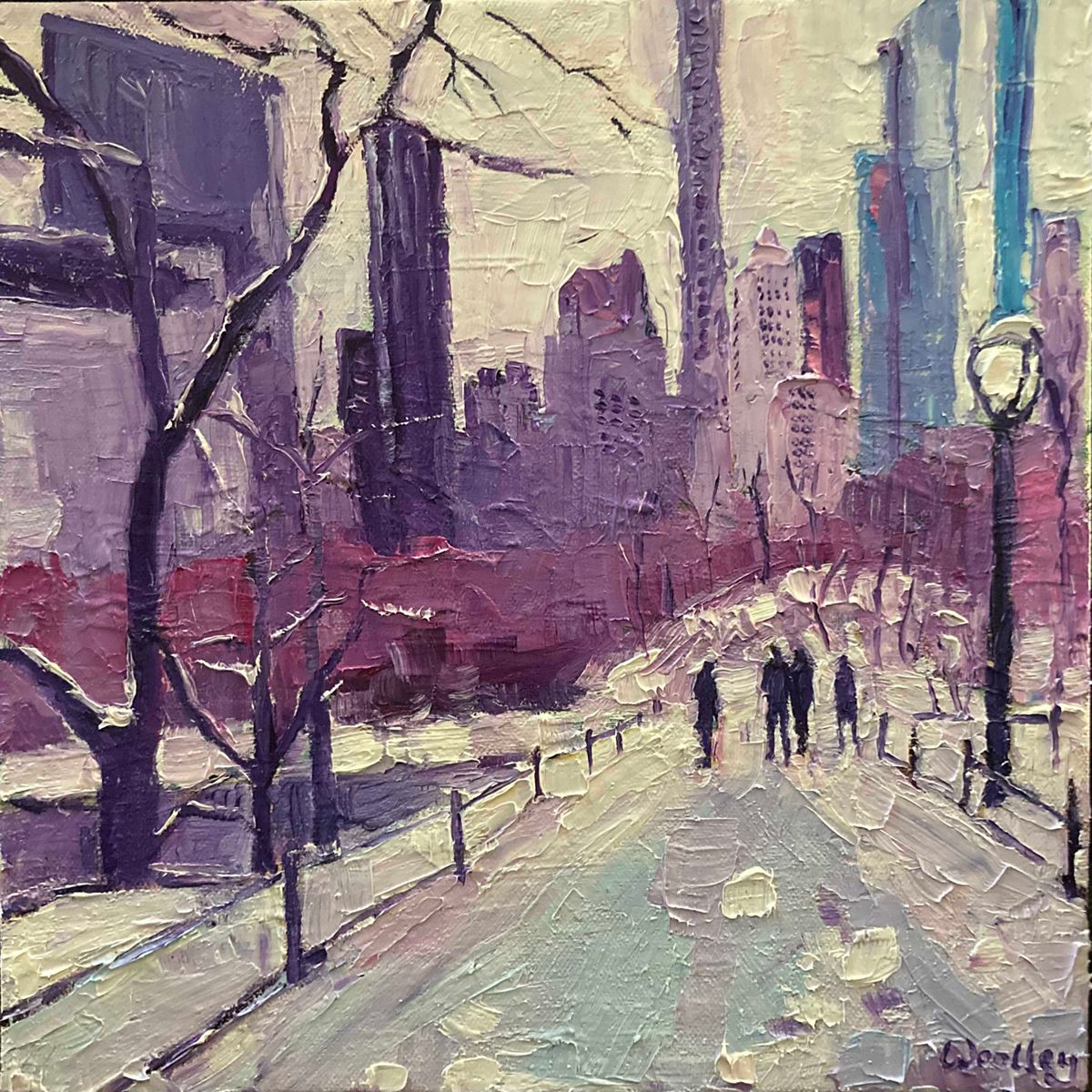 Central Park by Eleanor Woolley
