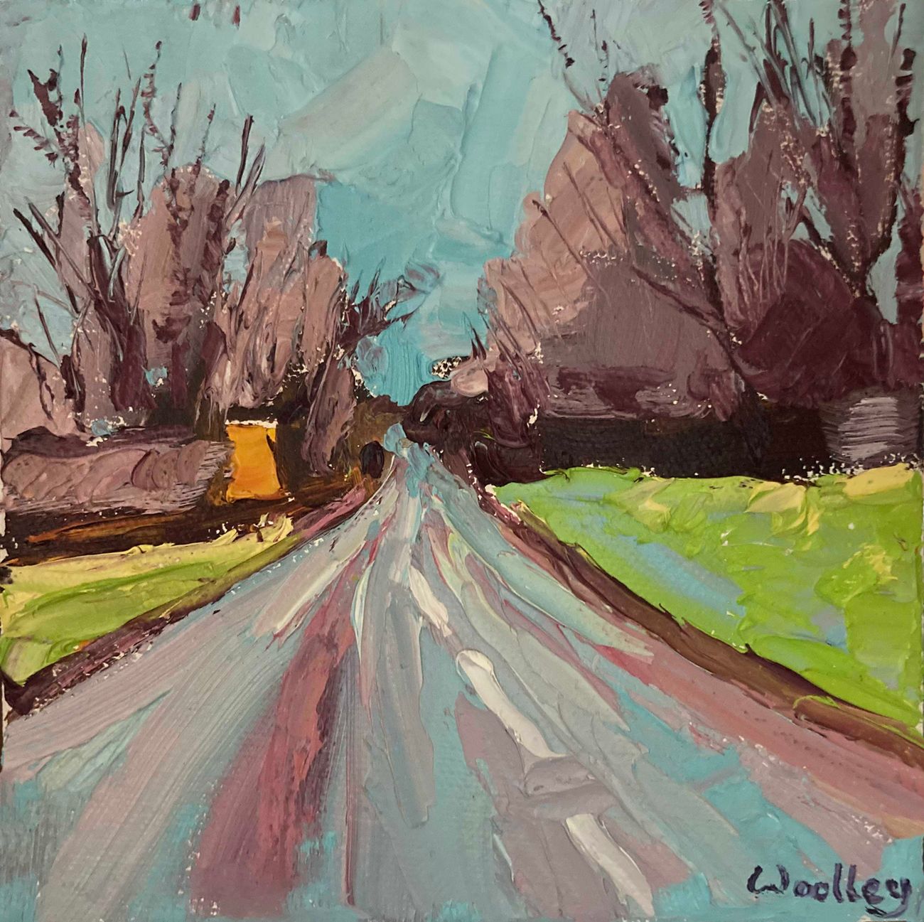 Driving to Stow by Eleanor Woolley