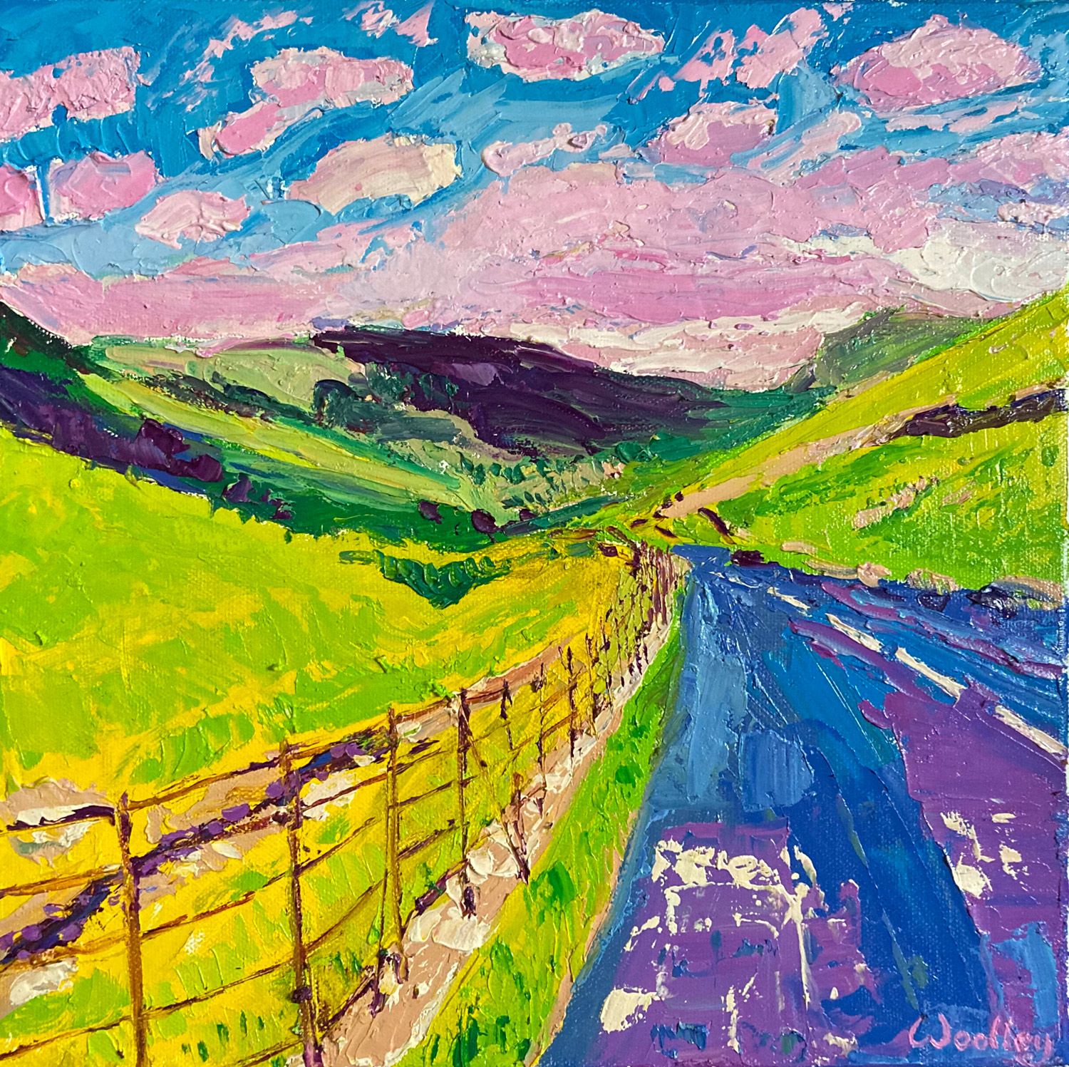 Lake District Drive by Eleanor Woolley