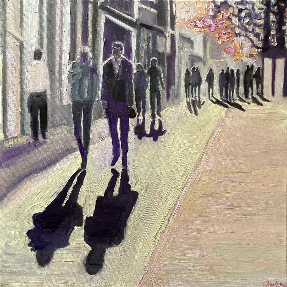 Promenade Shadows by Eleanor Woolley