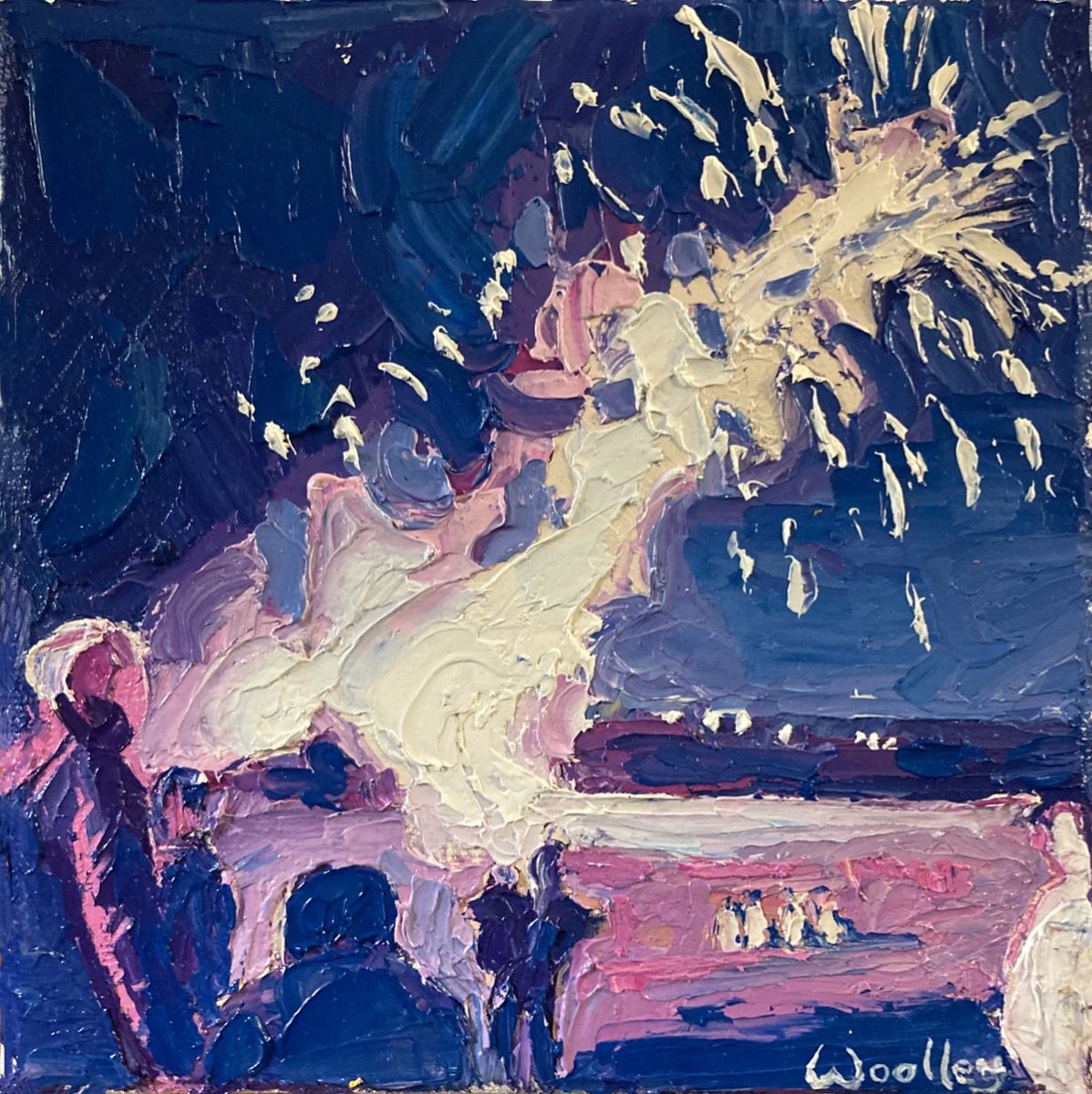Watching the Fireworks by Eleanor Woolley