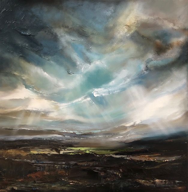 Emerging Light Across The Valley by Helen Howells