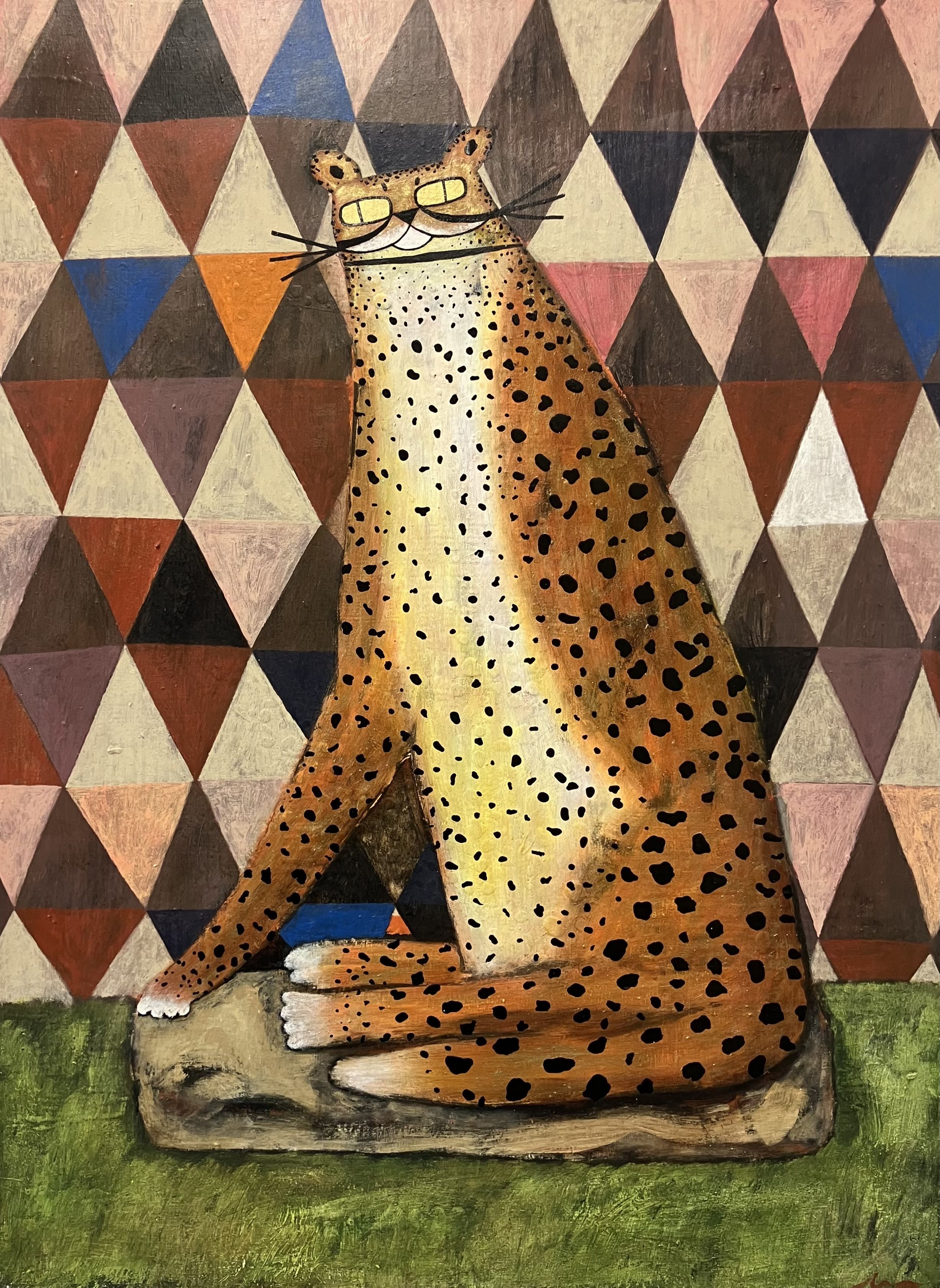Ornamental Cheetah IIII by Adam Bartlett