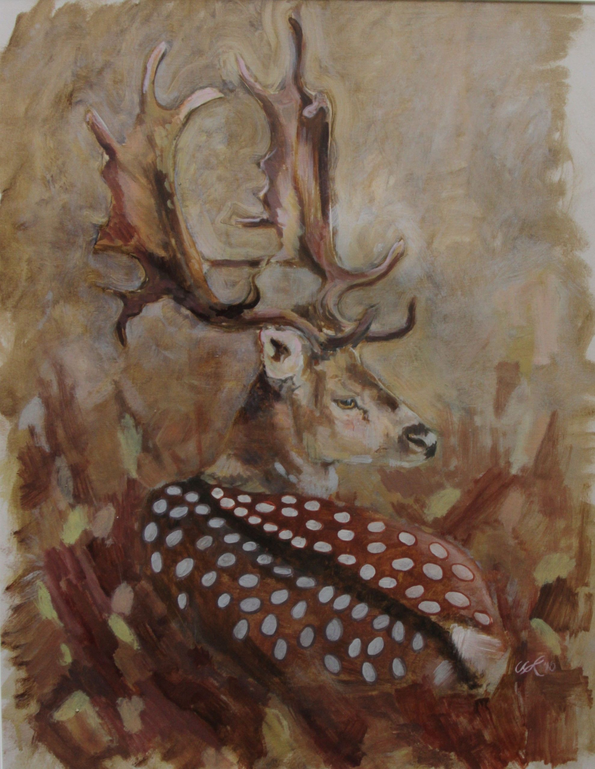 Fallow Deer by Kate Knott