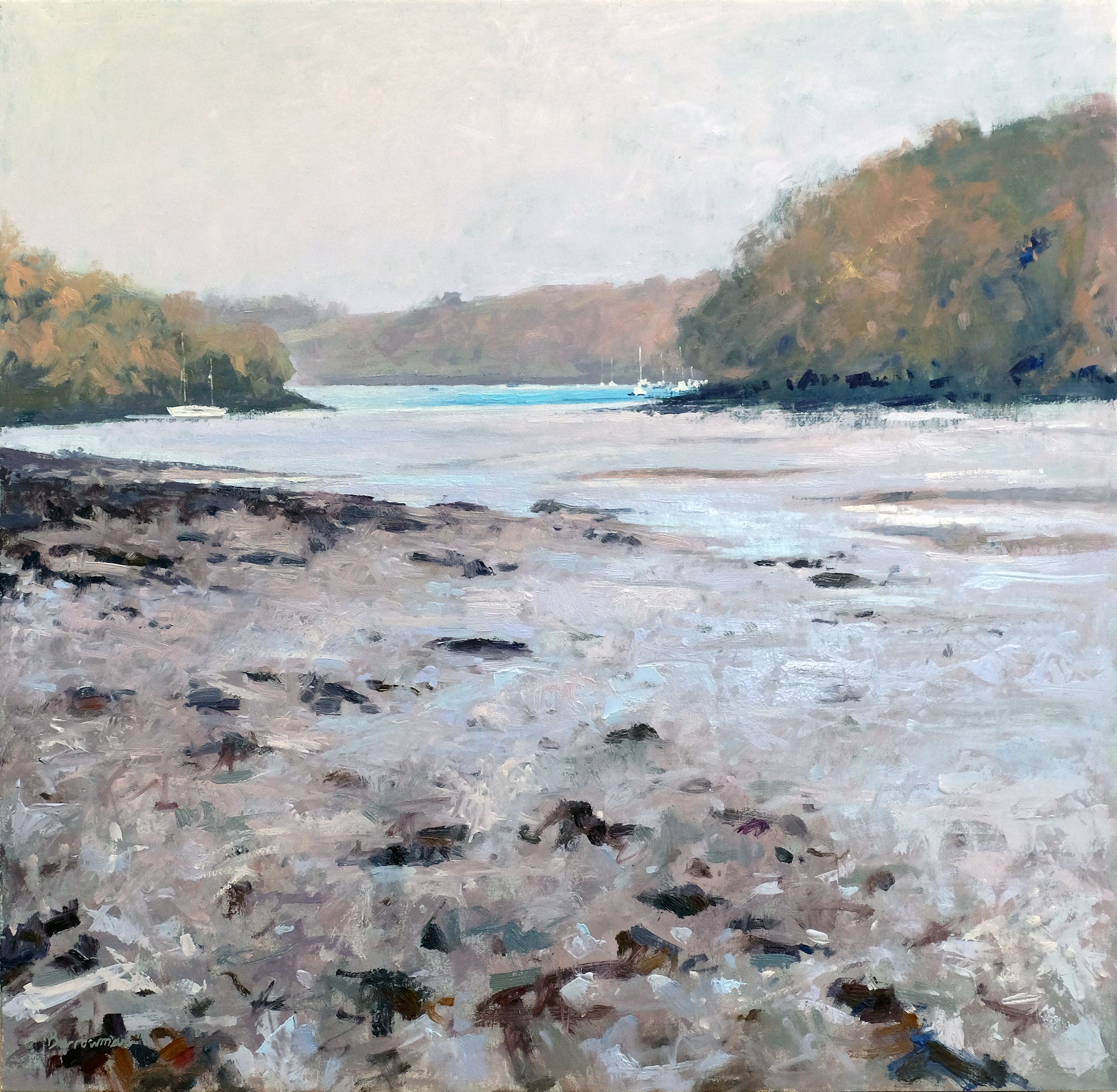 Ebbing tide, Lamouth Creek by Andrew Barrowman