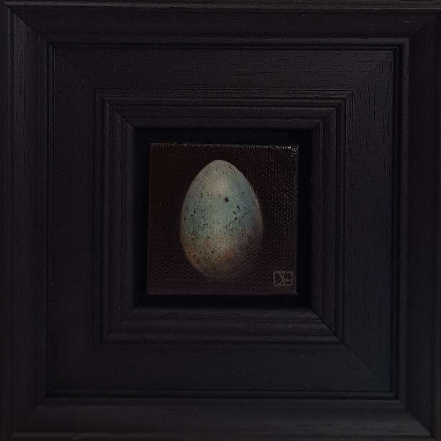 Pocket Pale Blue Blackbird's Egg 1 (c) by Dani Humberstone