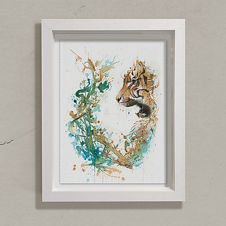The Tiger Encounter by Carne Griffiths - Secondary Image