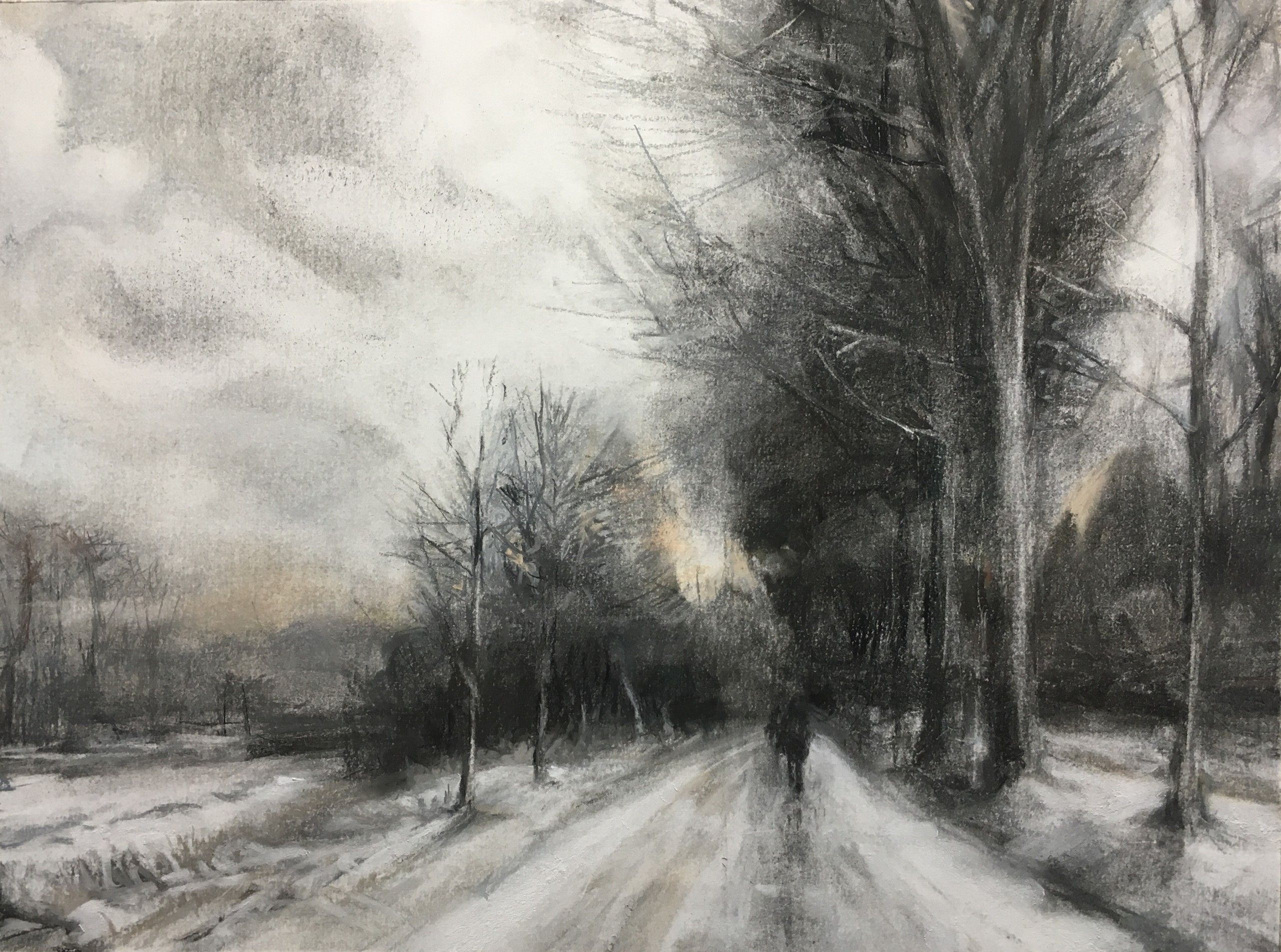February Walk by Sarah Spencer