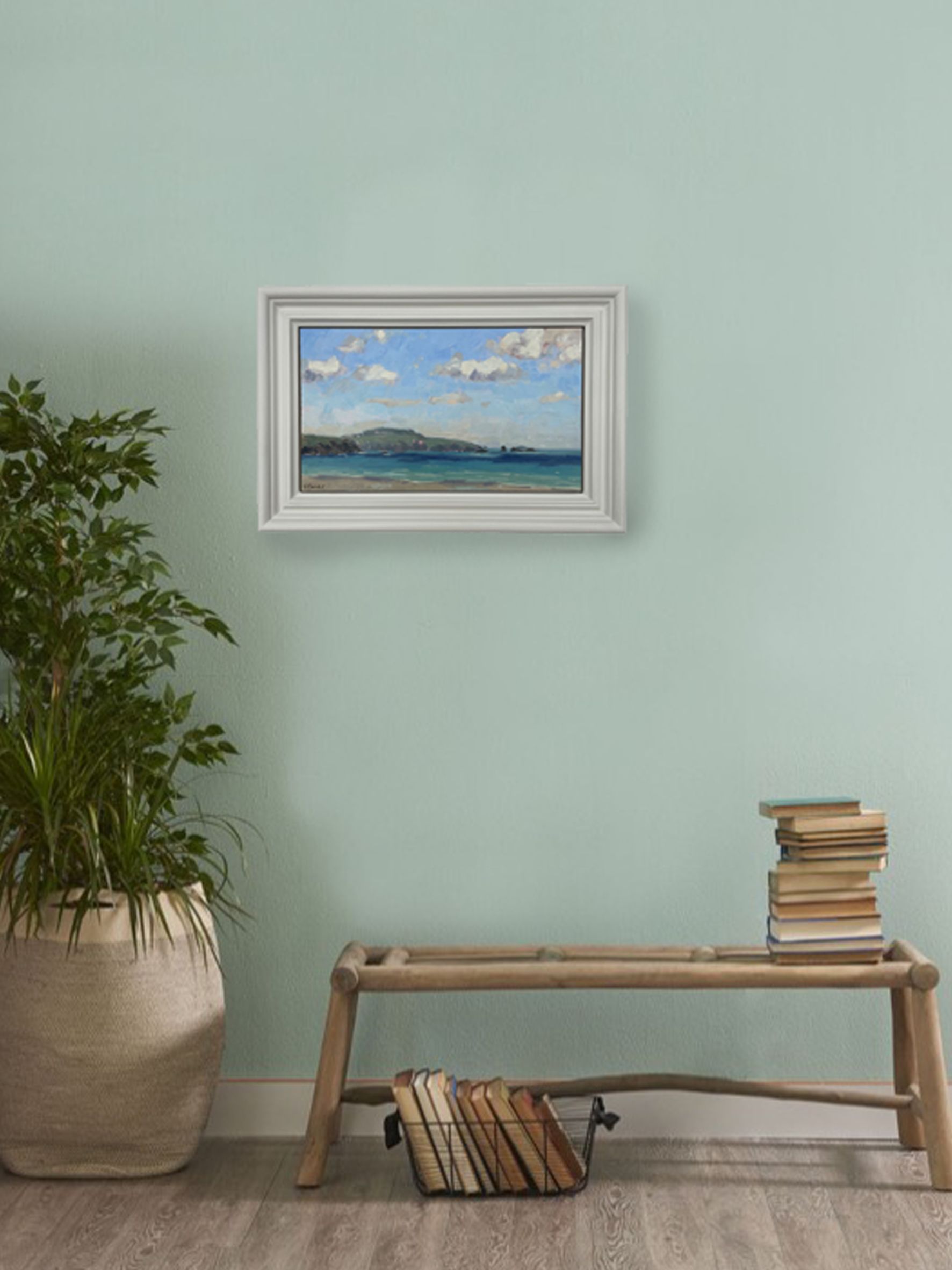 Summer Day at Whitesands Bay by Fiona Carver - Secondary Image