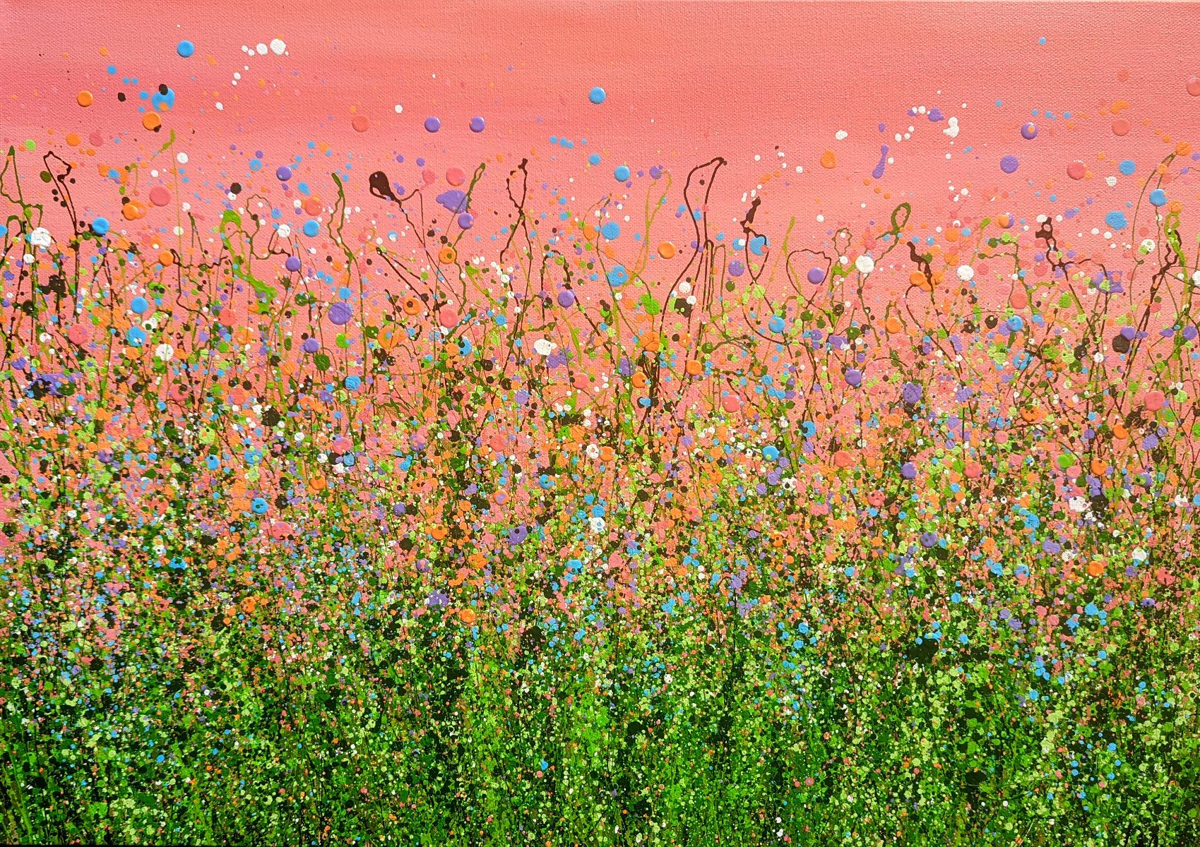 Flamingo Sky Meadows #5 by Lucy Moore