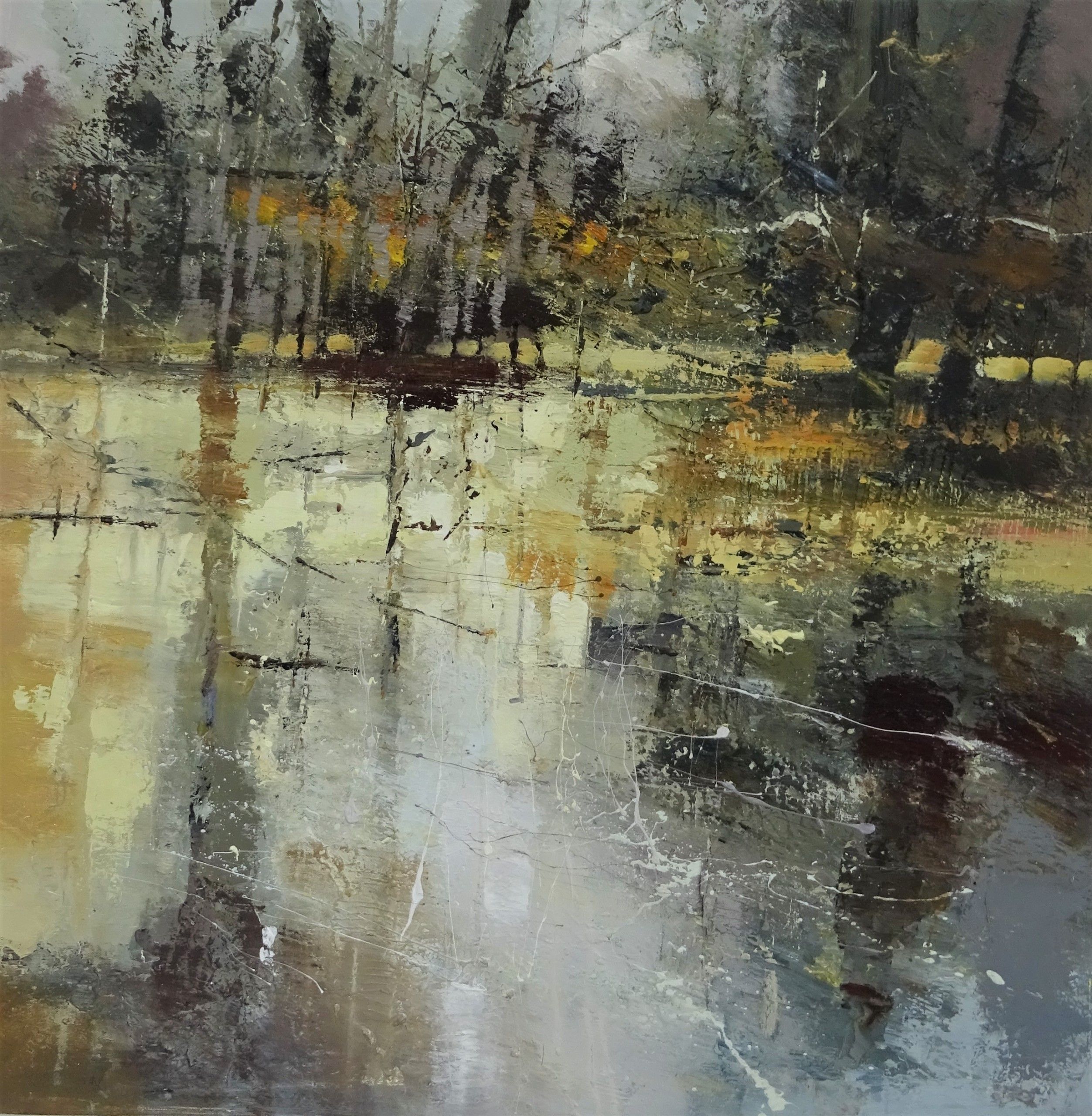 Forest Absorbed in Silver by Claire Wiltsher