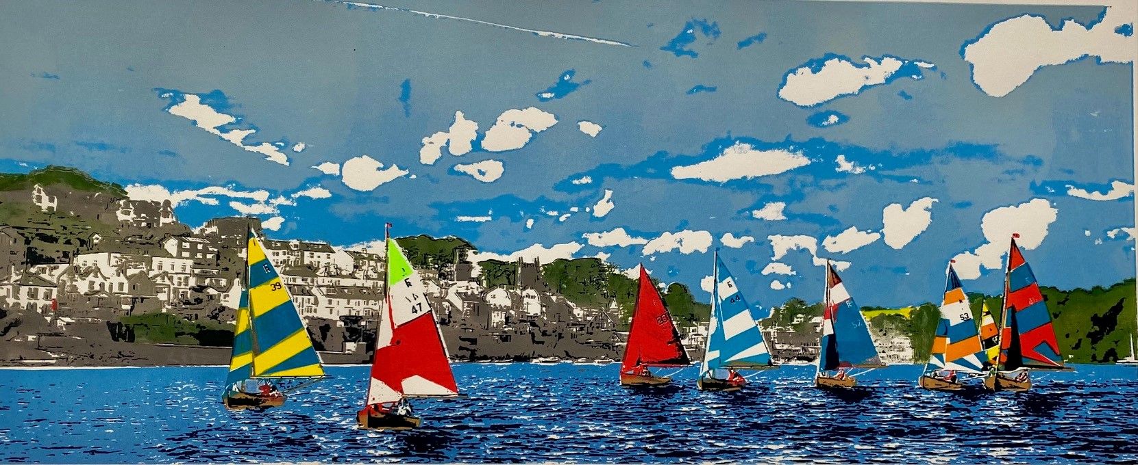 Fowey Sailing by Robyn Forbes
