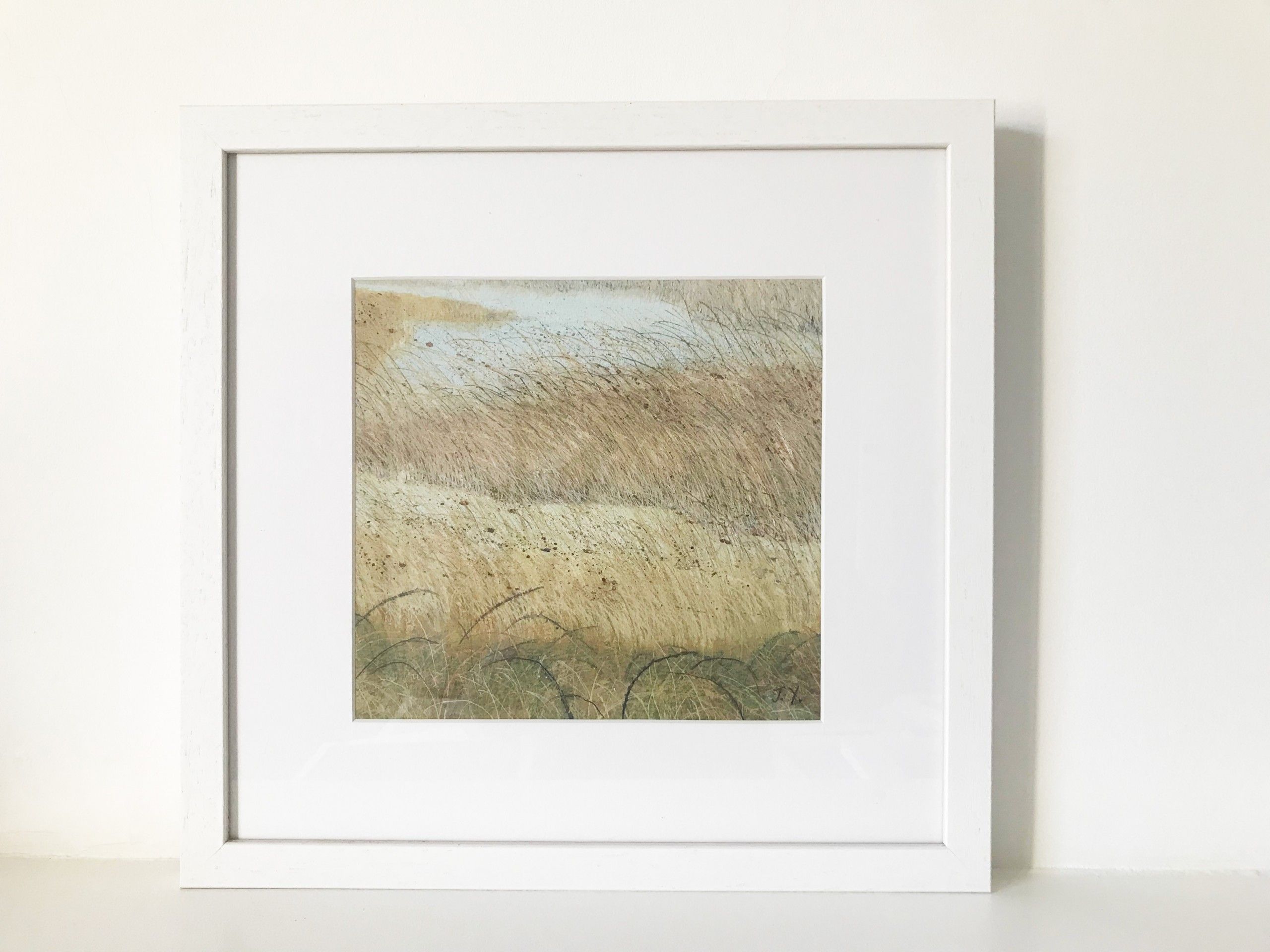 Rathlin Island - Lough Reeds by Judith Yarrow