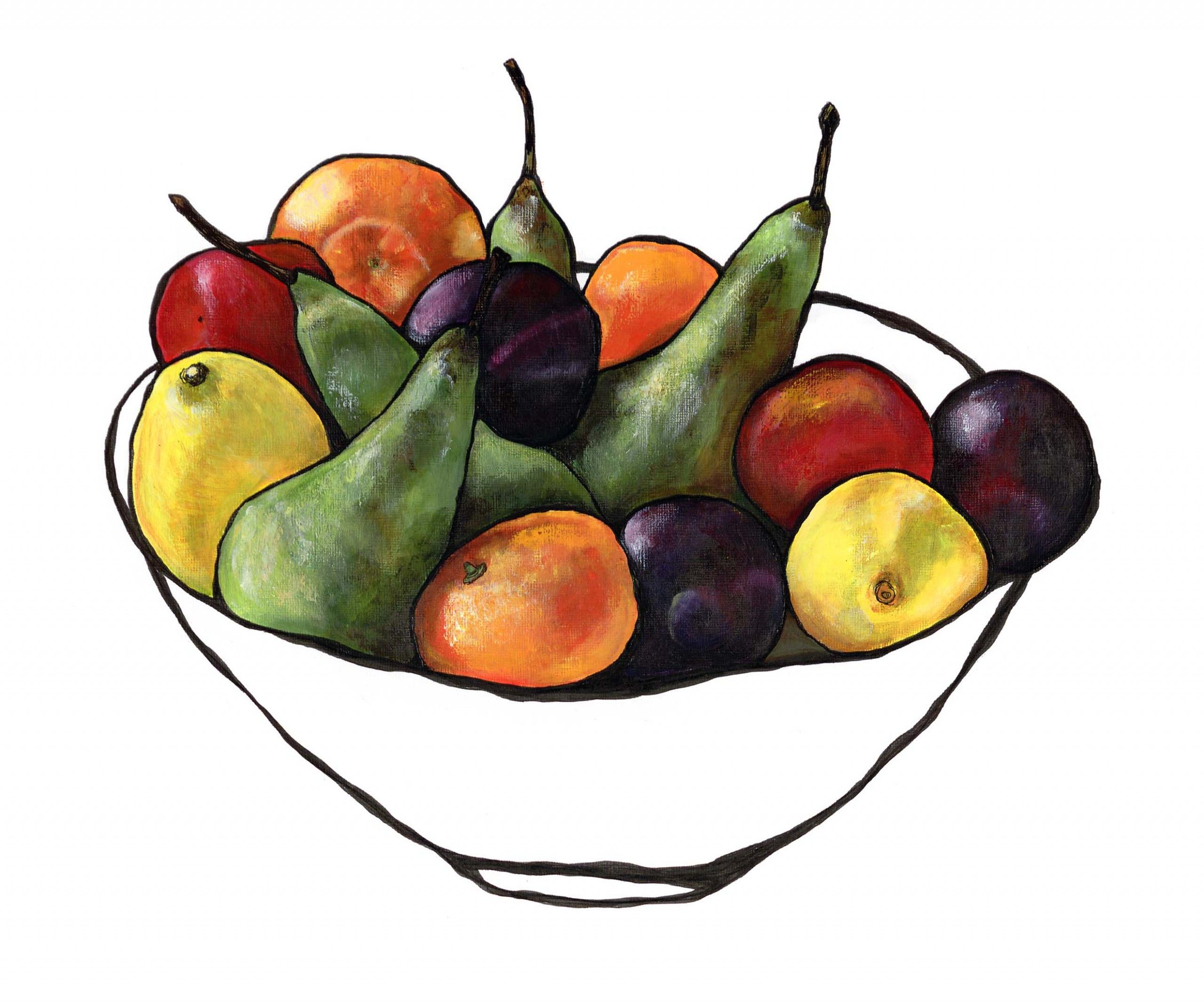 Fruit Bowl by Lucy Routh