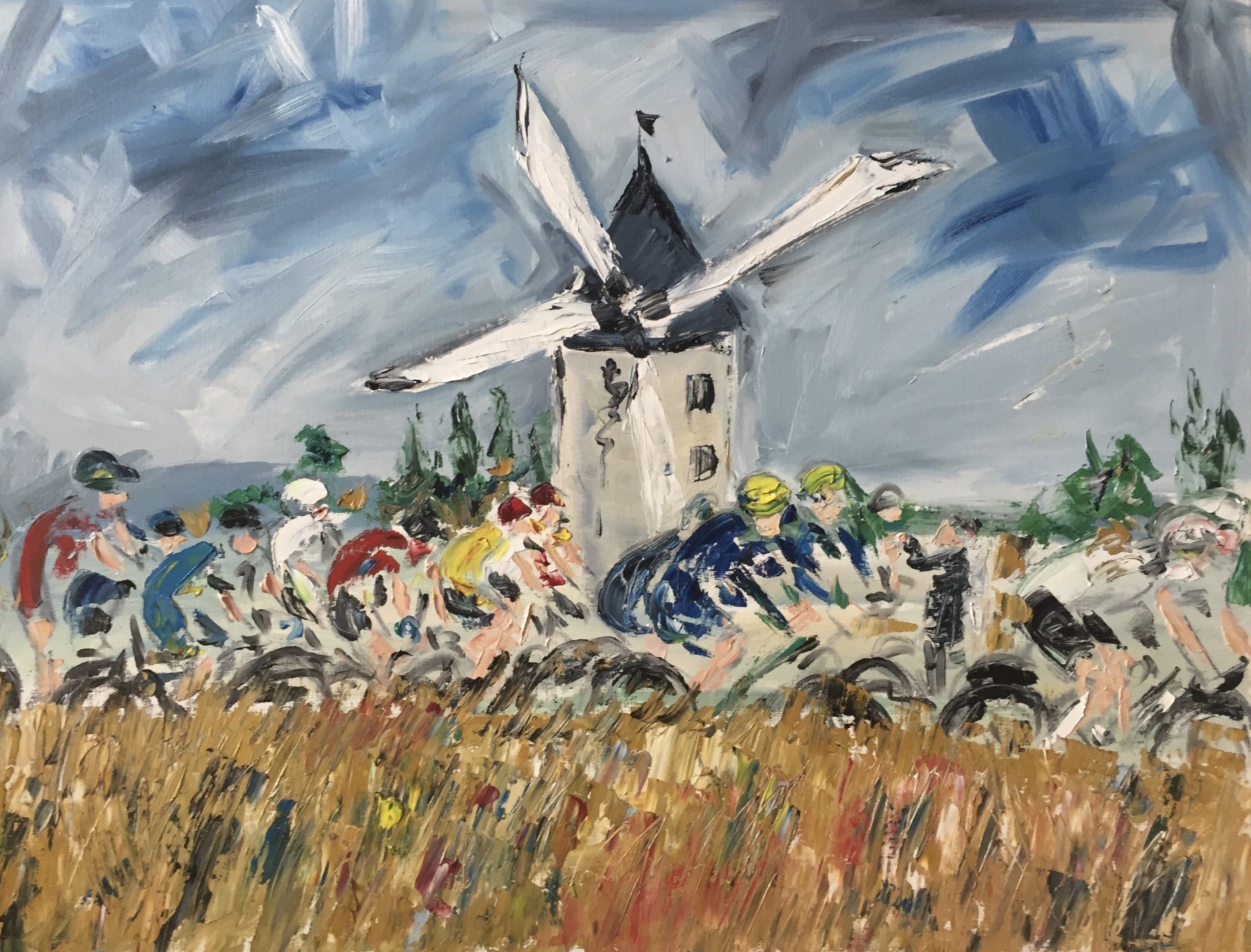 Tour de France, Windmills by Garth Bayley