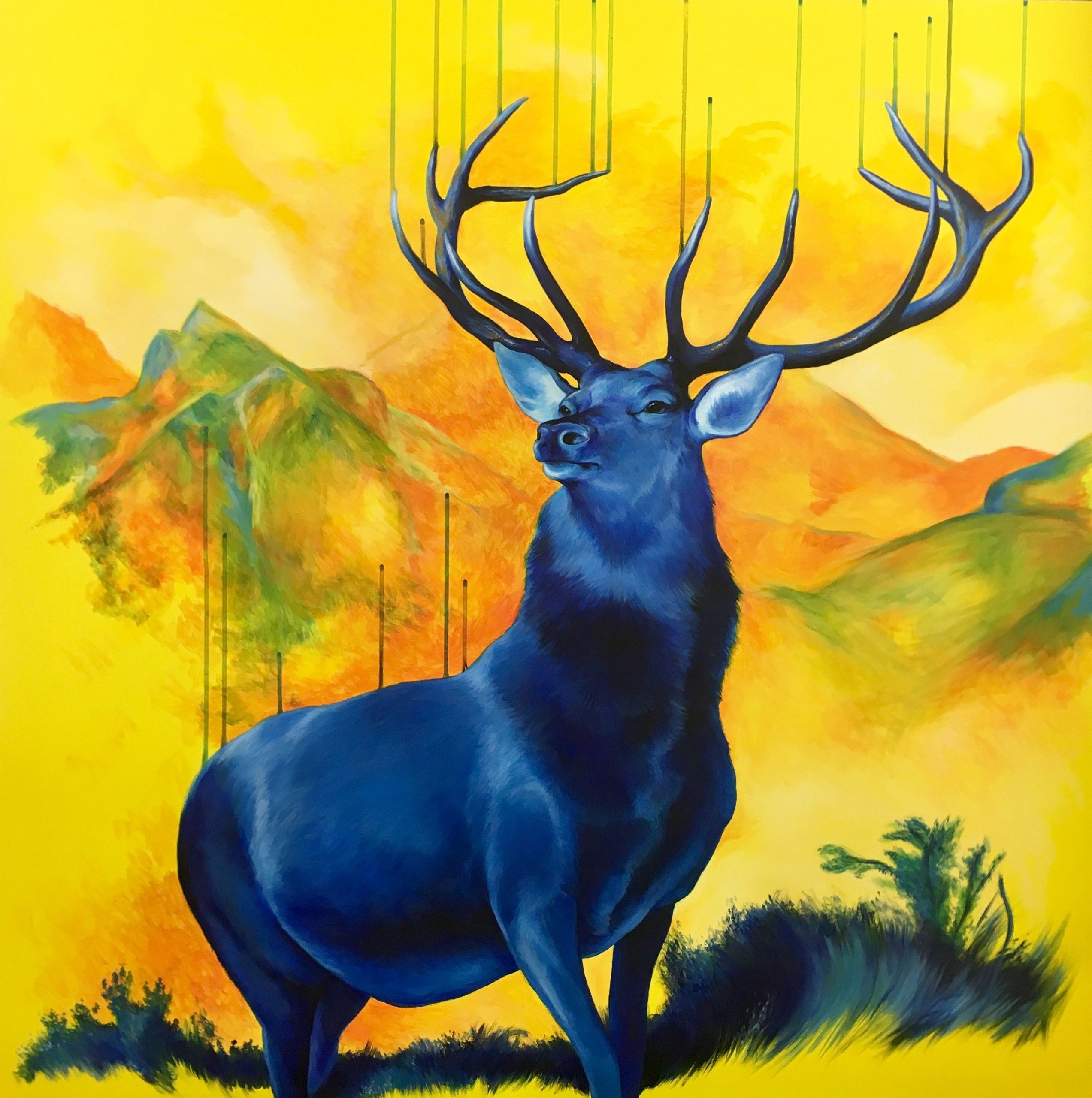 Royal Blue by Louise Mcnaught
